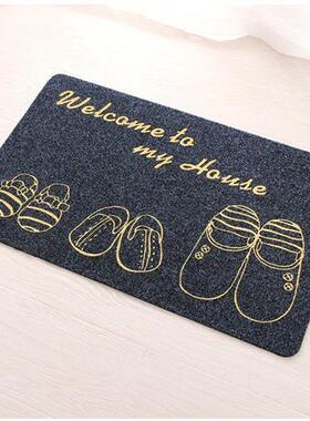The door mats on the doormat mat carpet mat door rub kitch