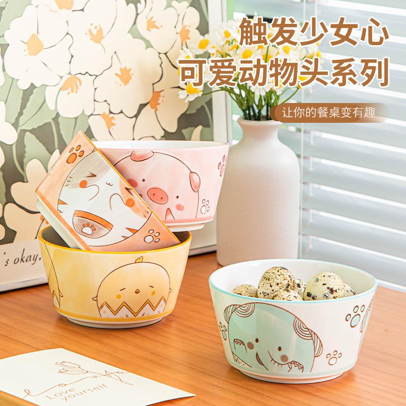 Super cute dining bowl set, featuring a personalized Japanes