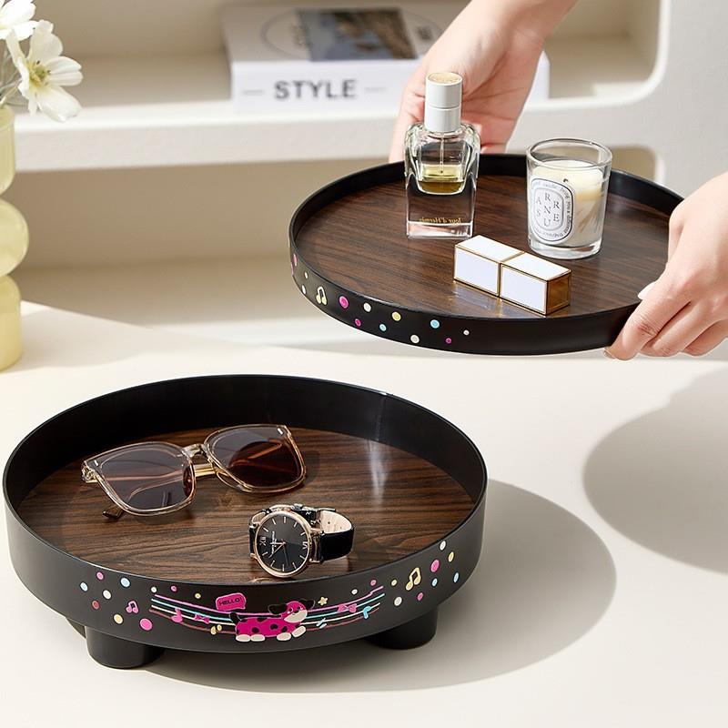 Retro-style countertop tray organizer, suitable for storing