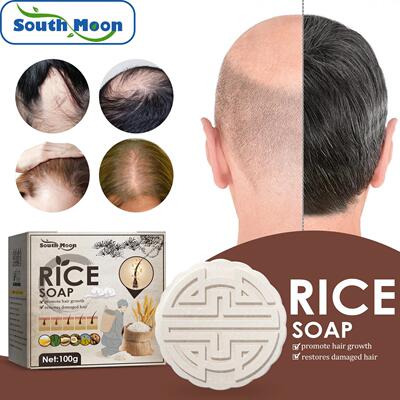 South Moon Rice Nourishing and Anti-Hair Loss Soap, Hair Smo