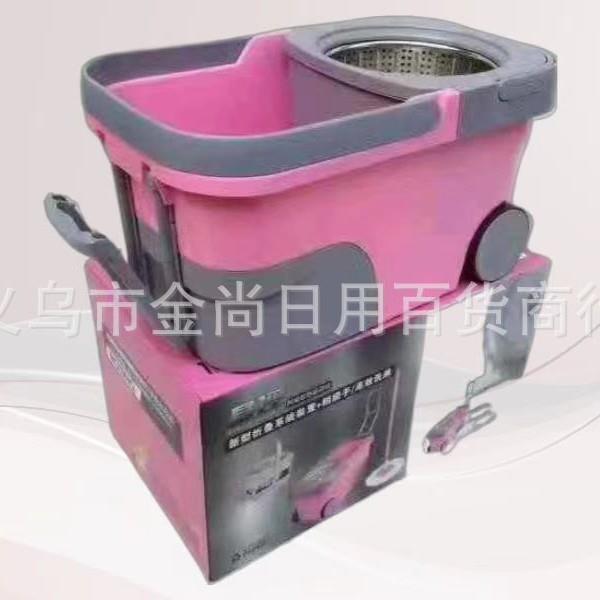 Wholesale new lazy mop with portable racing car rotating mop