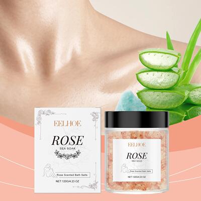 EELHOE Rose Bath Mineral Salt, for a hydrating and nourishin
