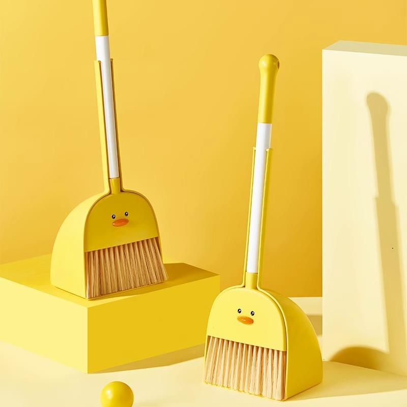 Children's Broom and Dustpan Set, Baby-Specific Mini Broom a