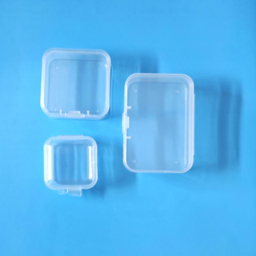 PP Plastic Transparent Storage Box for Small Parts, Hardware