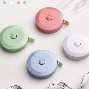 Mini Retractable Tape Measure in Nordic Colors, 1.5m Plastic