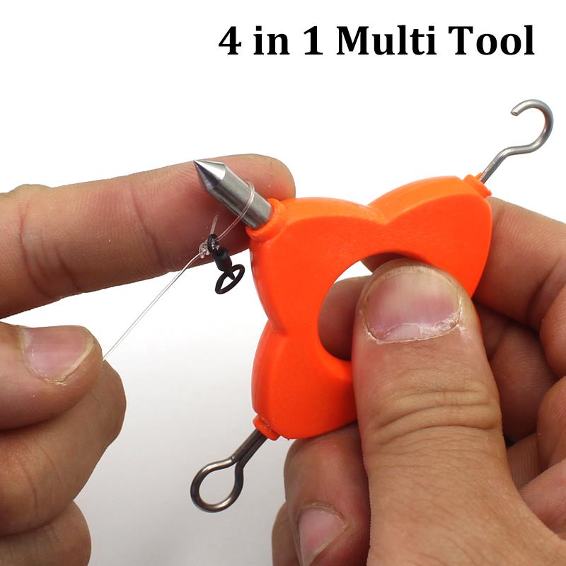 1PCS Knot Puller Tool 4 in 1 Multi Puller Tool for Rig Makin