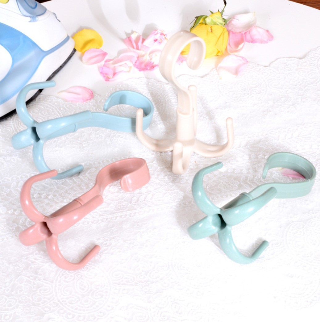 Creative Nordic Style 4-Prong Hook 360-Degree Rotatable Mu