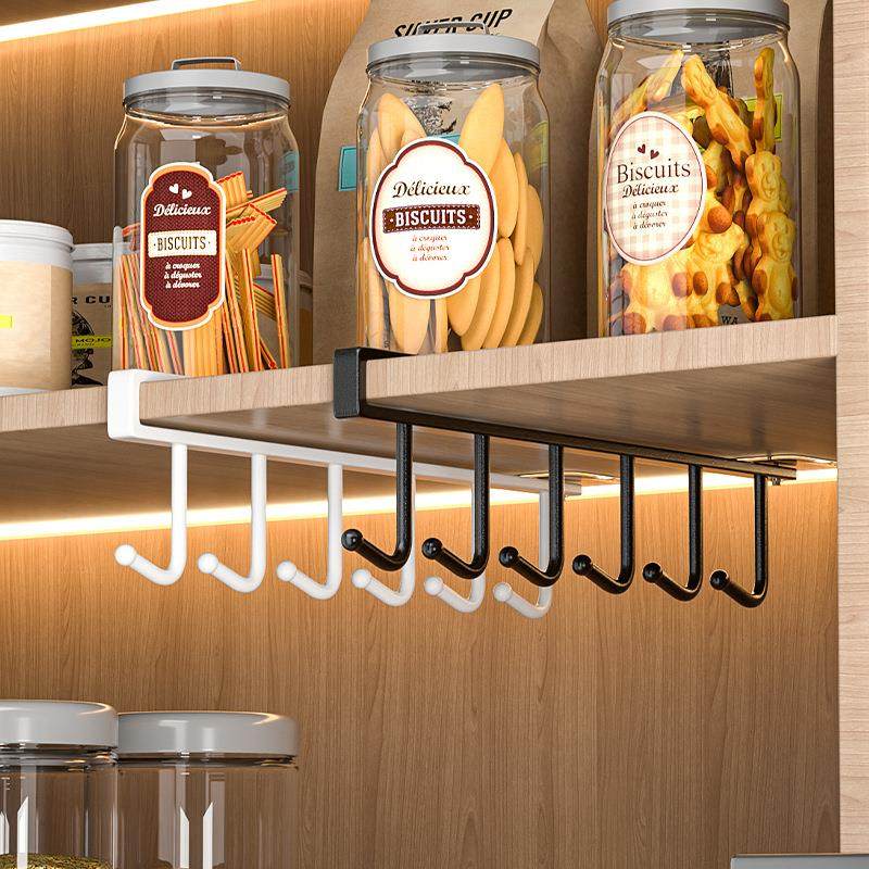 Under-cabinet hanging rack, a versatile storage solution tha