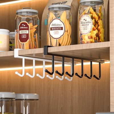 Under-cabinet hanging rack, a versatile storage solution tha