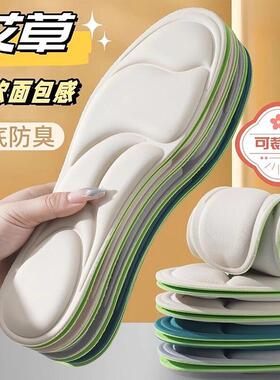 Shoe insoles with a 