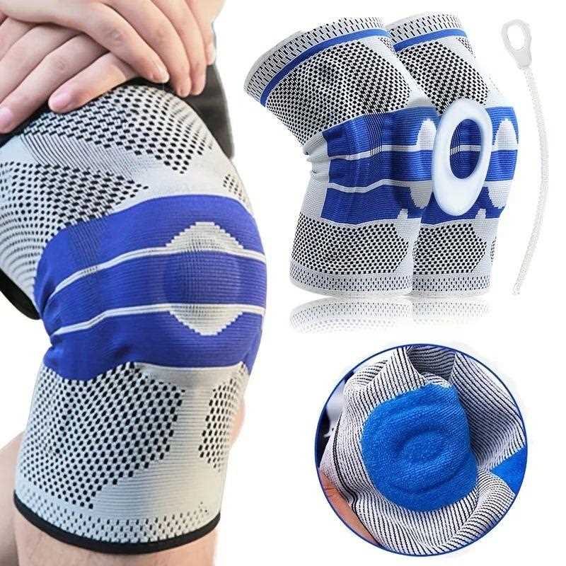 1Pc Knee Braces Knee Pain With Patella Gel Pad&Side Stab