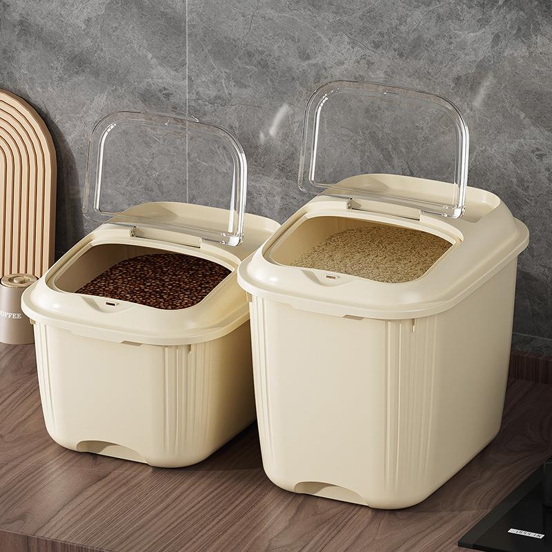 Plastic Rice Storage Container, Multi-functional Large Capac