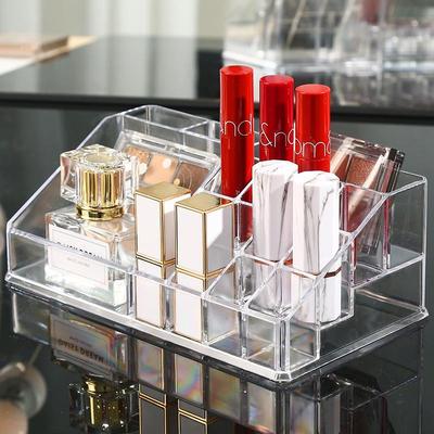 16-Slot Lipstick Organizer and Nail Polish Display Rack, Dus
