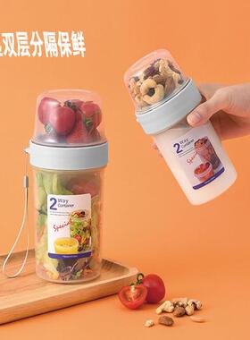 Portable food-grade sealed container, transparent refrigerat