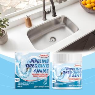 JAKEHOE Drain Cleaner Powder - Effective for Clearing and Un