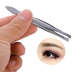 Stainless Steel Eyebrow Tweezers for Hair Removal, False Eye