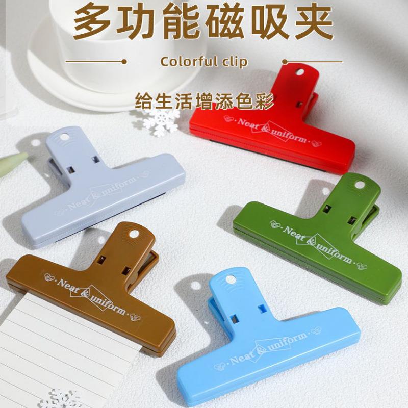 Colorful Magnetic Clips for Students, Document and Receipt H