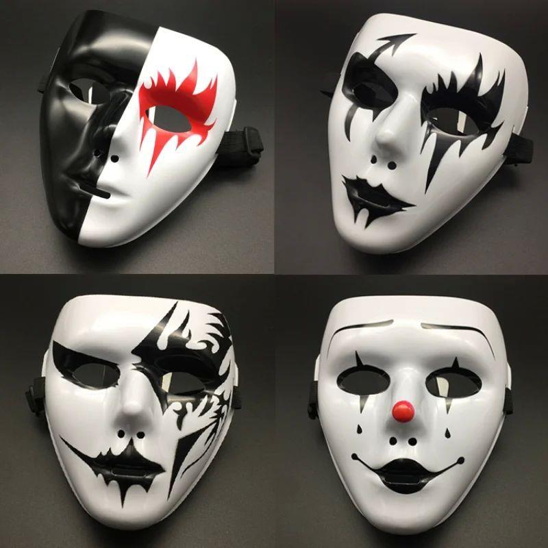 1pcs Full Face Mask Hand-painted Halloween Masquerade Scary