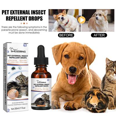 Yegbong Pet External Parasite Control Drops - Effective for