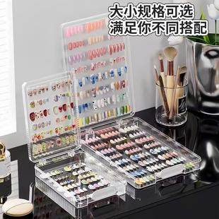 storage organizer for Dust tips transparent nail desi proof