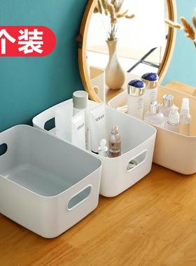 Desktop cosmetic storage box,杂物整理盒, 储物筐, 塑料零食盒,