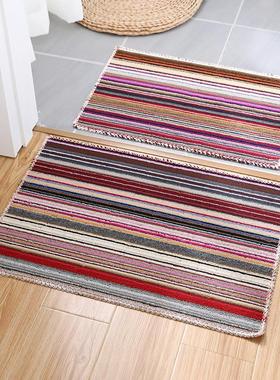 Bathroom Absorbent Diatomite Doormat, Non-slip Quick-dry Flo