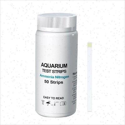 50PCS Aquarium Test Strips Saltwater Test Set Freshwater