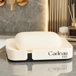 draining Soap Dish Double Size Water Large Holde layer