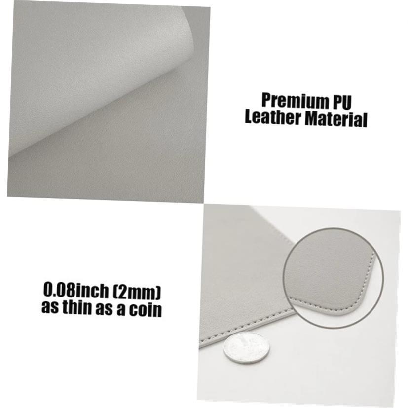 Large Size Office Desk Protector Mat PU Keyboard Mouse Pad