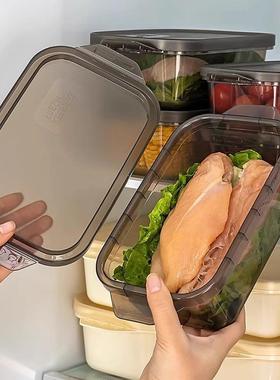 Food-grade refrigerator storage box, portable fruit freshnes