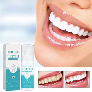 OUHOE White Teeth Mousse Toothpaste - Cleans and cares for g