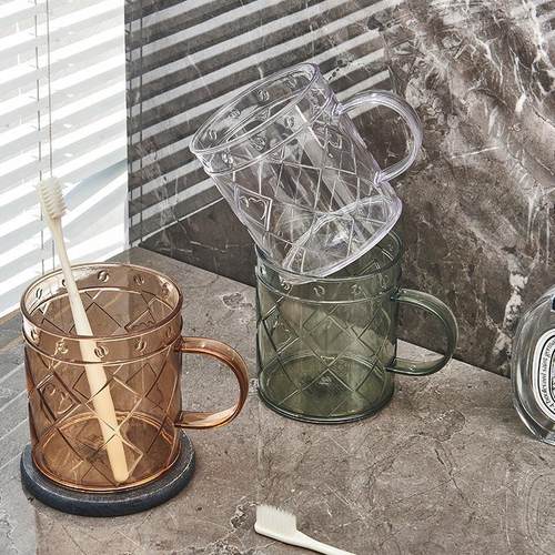 Home Luxury Transparent Mouthwash Cup, Children's Toothbrush