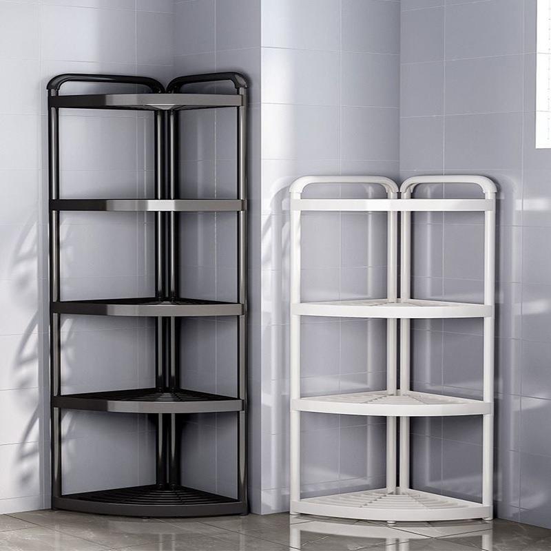 Bathroom storage rack, toilet washroom organizer, multi-leve