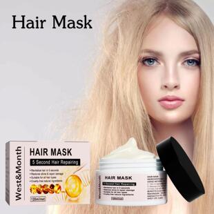 West&Month Keratin Care Hair Mask - Nourishing and Repairing