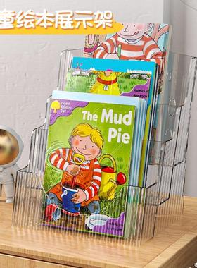 Desktop Bookshelf for Children's Picture Books, Storage Orga