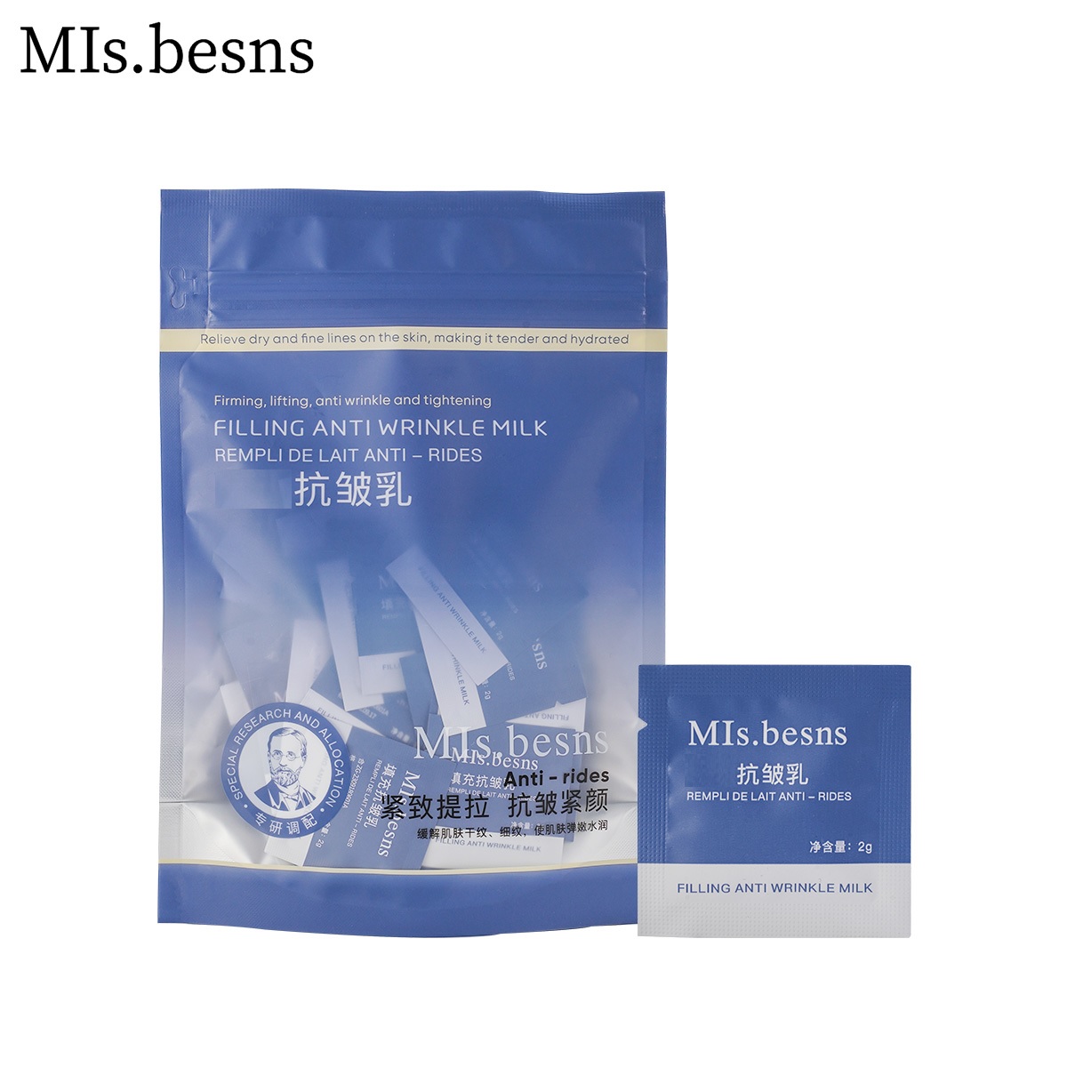 MIs.besns 抗皱乳次抛（一包60袋）