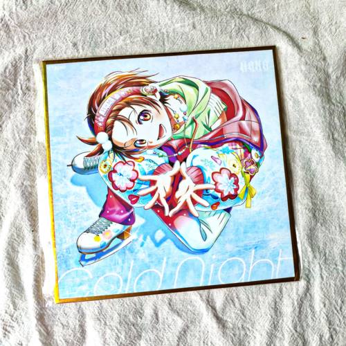 金牌得主舞冰的祈愿结束祈cd封面原画色纸礼物二次元周边礼物