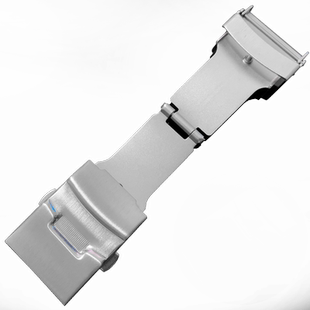 胜爱不锈钢双保险扣男女款折叠扣适配钢带硅胶带扣钟表手表扣配件