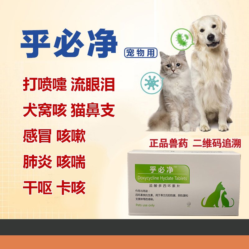感冒消炎药打喷嚏多西必净宠物狗