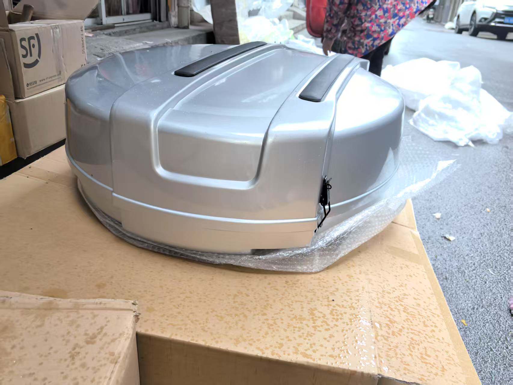 三菱帕杰罗V73V77备胎罩轮胎罩轮胎盖轮胎罩银色漆