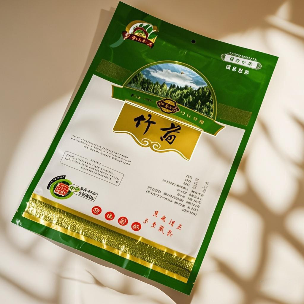 100g装竹荪包装袋子自封口山珍礼品竹笙塑料袋 批发包邮现货定制