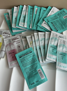 黛丝恩乳酸菌沐浴露袋包10ml 白茶/玫瑰/青柚小样旅行装沐浴