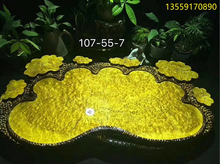 老挝茶几桌缅甸黄金樟