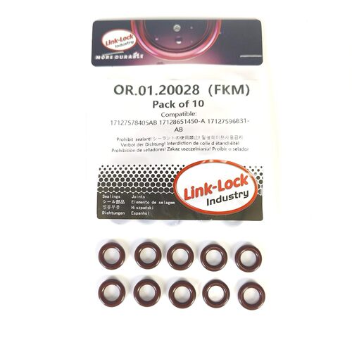 发动机冷却液管水管O形密封圈17127578405适用于宝马F10F11F18F02