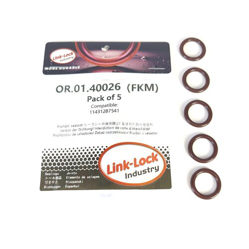 发动机油尺O形密封圈11431287541适用于宝马M20 M40 M43 N62