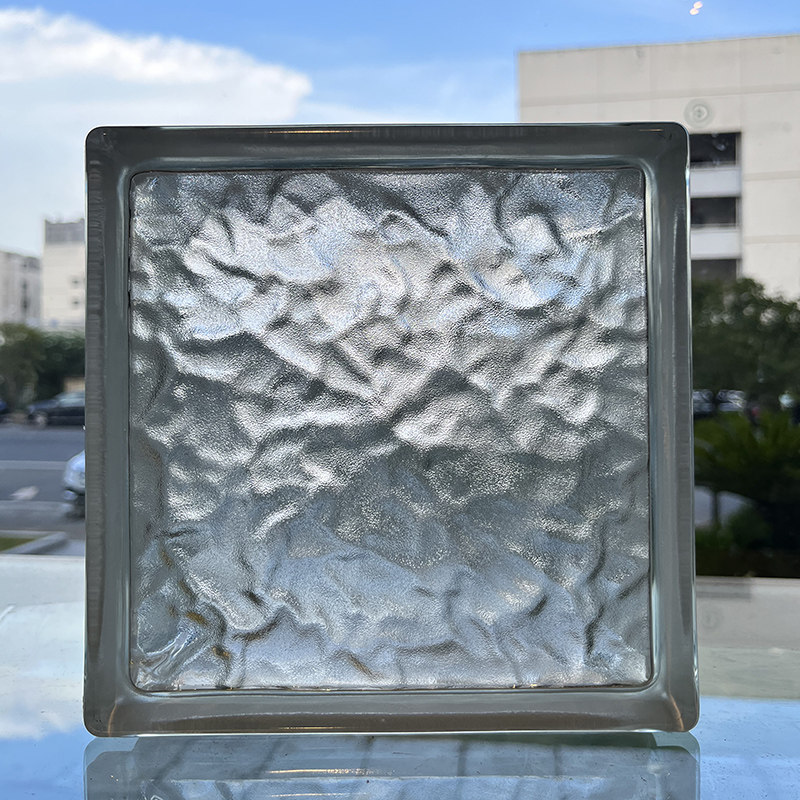 空心玻璃砖隔断墙透明方形背景墙超白磨砂彩色水晶砖屏风玄关砖块