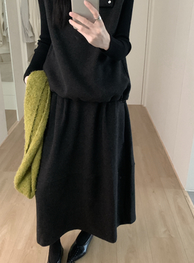 eternal.西子-季首爆领子别致设计感加绒不挑人下摆收腰背心51721