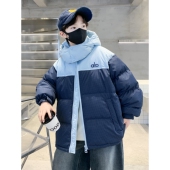 冬季 中大儿童加厚棉袄棉衣秋冬款 外套潮 羽绒棉服2026新款 男童冬装
