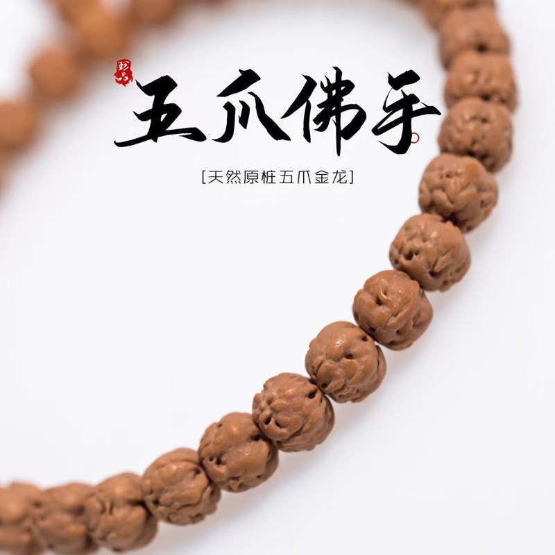 【五爪金龙】毕业级原桩佛手单圈菩提