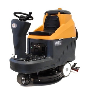 新品 洗地机车刷地机用于超市商用车间等硬质面配件 铭创M65驾驶式